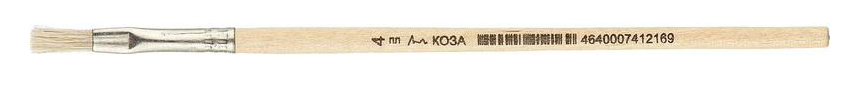 

Кисть художественная №4 ворс: коза (340222), №4