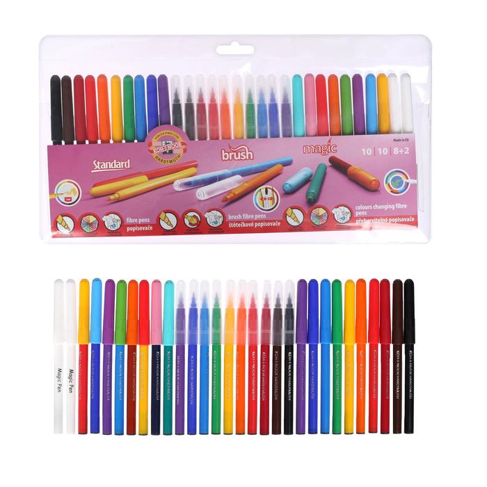 

Фломастеры смываемые Koh-I-Noor 771629CJ01TE, 30 шт. (771629CJ01TE), 771629CJ01TE