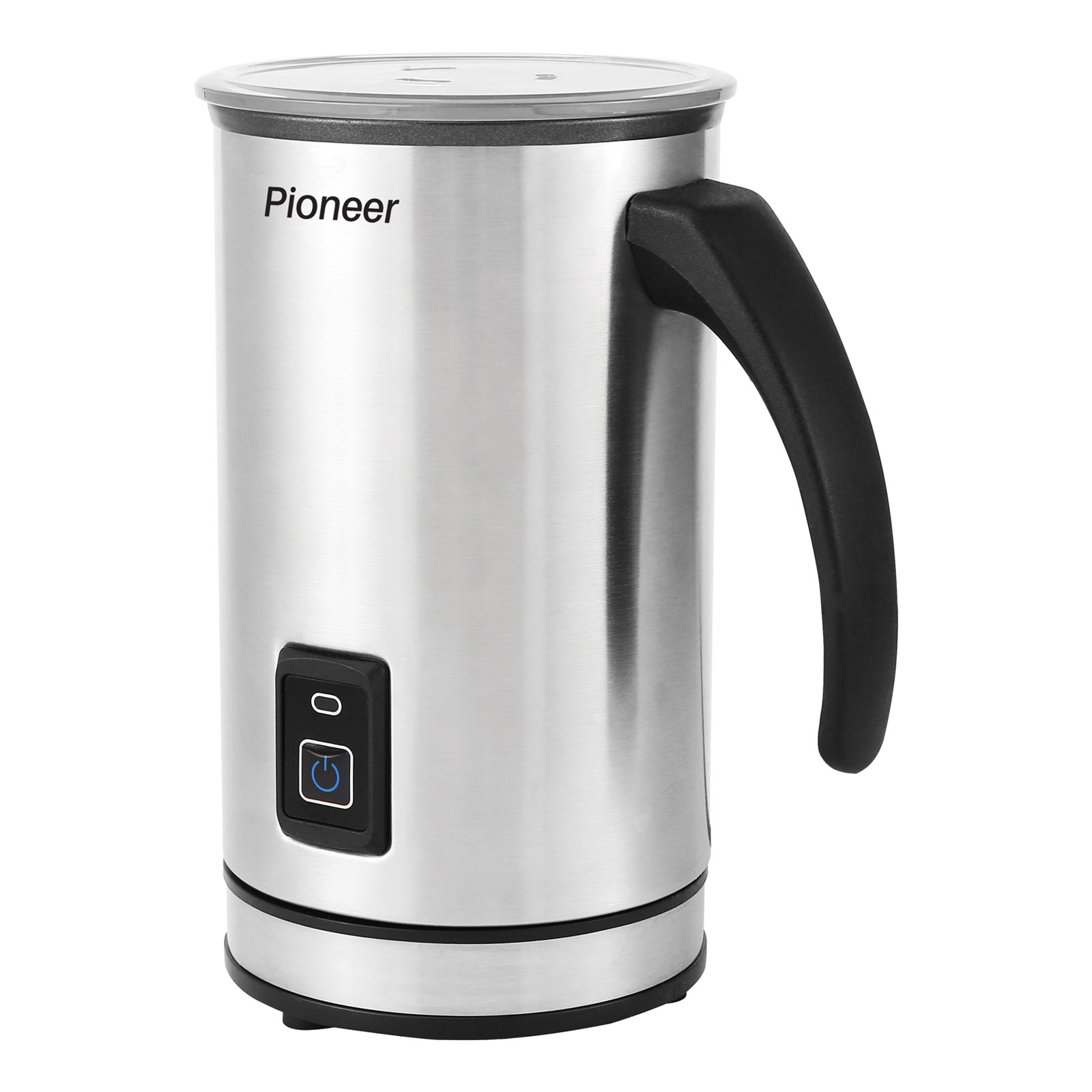 

Капучинатор Pioneer MF101, стационарный, 500Вт, 400мл, нержавеющая сталь, серебристый/черный (MF101), MF101