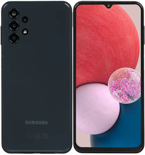 

Смартфон Samsung Galaxy A13, 6.6" 1080x2408 PLS, MediaTek Helio G80, 4Gb RAM, 128Gb, 3G/4G, NFC, Wi-Fi, BT, 4xCam, 2-Sim, 5000 мА⋅ч, USB Type-C, Android 12, черный (SM-A137FZKHMEB), Galaxy A13