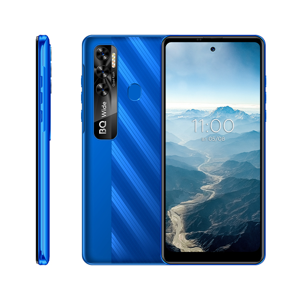 

Смартфон BQ 6868L Wide, 6.8" 720x1600 IPS, Unisoc Tiger T310, 3Gb RAM, 32Gb, 3G/4G, Wi-Fi, BT, Cam, 2-Sim, 4000 мА⋅ч, USB Type-C, Android 11, синий, 6868L Wide