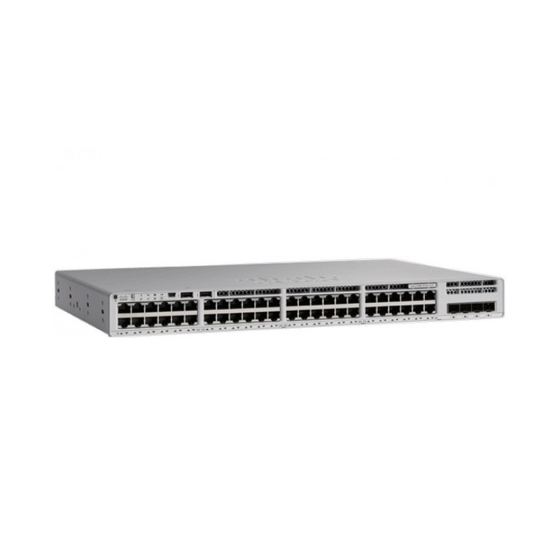 

Коммутатор Cisco Catalyst 9200L C9200L-48P-4G-E, управляемый, кол-во портов: 48x1 Гбит/с, кол-во SFP/uplink: SFP 4x1 Гбит/с, установка в стойку, PoE: 48x30Вт (макс. 740Вт) ( C9200L-48P-4G-E), C9200L-48P-4G-E