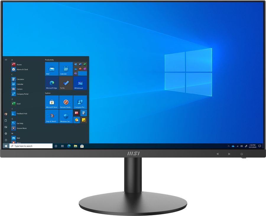 

Моноблок MSI PRO AP241 11M-670XRU 23.8" 1920x1080, Intel Core i5-11400 2.6GHz, 8Gb RAM, 512Gb SSD, WiFi, BT, DOS, черный (9S6-AE0311-670), 11M-670XRU