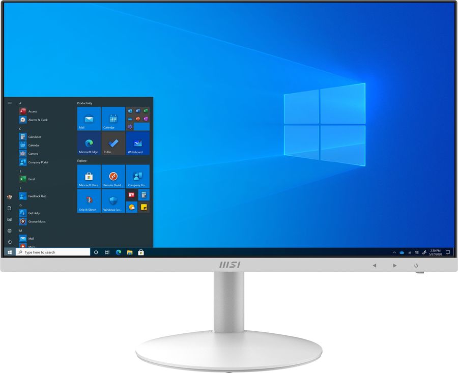 

Моноблок MSI PRO AP241 11M-679XRU 23.8" 1920x1080, Intel Pentium Gold G6405 4.1GHz, 8Gb RAM, 512Gb SSD, WiFi, BT, DOS, белый (9S6-AE0312-679), 11M-679XRU
