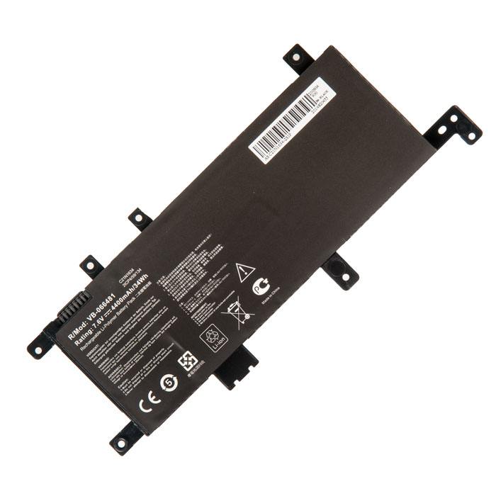 

Аккумуляторная батарея C21N1634 для Asus X542U, VivoBook A580U, FL5900L, FL8000U, R542U, R542UR, V587U, 7.6V, 4400mAh, черный (777316), C21N1634