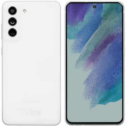 

Смартфон Samsung Galaxy S21 FE, 6.4" 1080x2340 Dynamic AMOLED, Samsung Exynos 2100, 8Gb RAM, 128Gb, 3G/4G/5G, NFC, Wi-Fi, BT, 3xCam, 2-Sim, 4500 мА⋅ч, USB Type-C, Android 12, белый (SM-G990EZWIMEA), Galaxy S21 FE