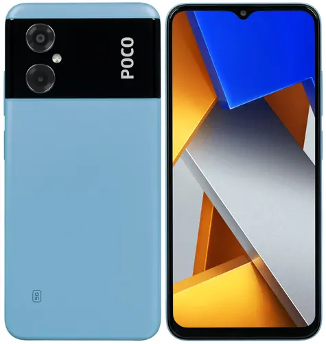Смартфон POCO M4 5G 6Gb/128Gb Android синий (MZB0BEZRU)