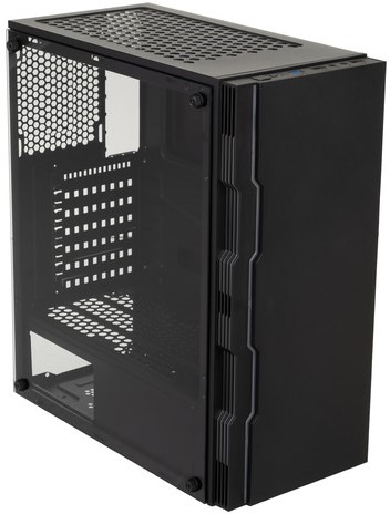 

Корпус ACCORD K-18, ATX, Midi-Tower, USB 3.0, черный, без БП (ACC-K-18), K-18