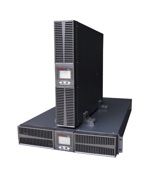 

ИБП DKC Small Rackmount, 3000 В·А, 2.7 кВт, IEC, розеток - 8, USB, черный (SMALLR3A5I)