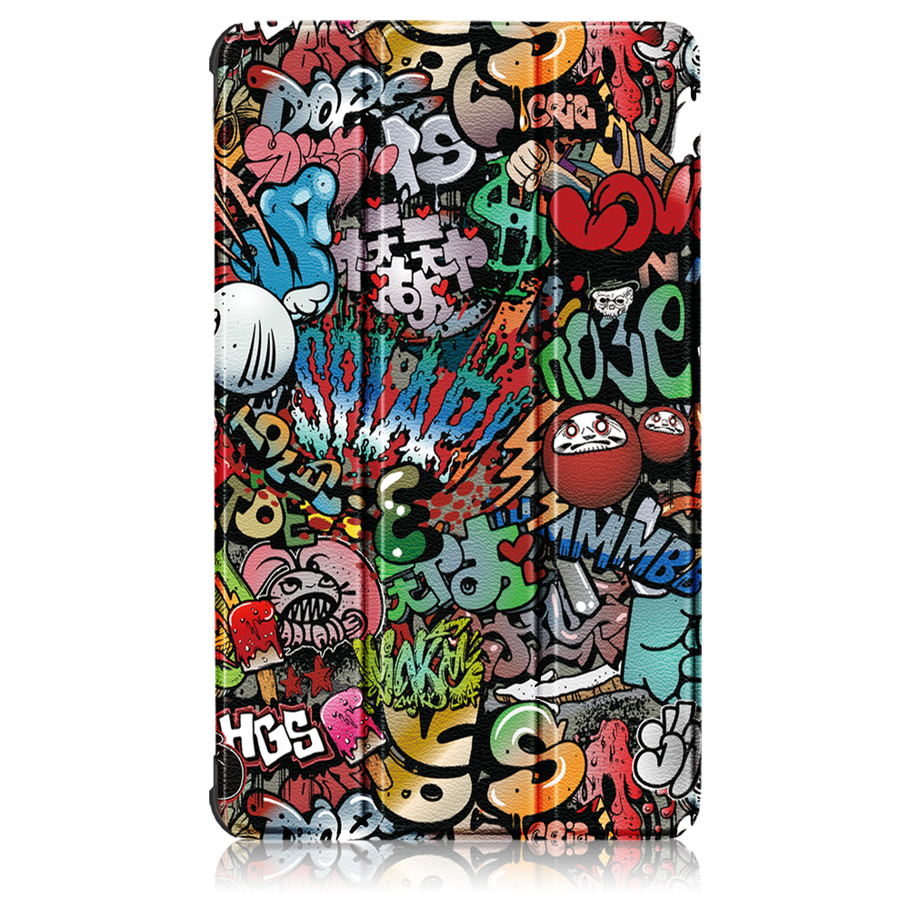 

Чехол-подставка IT BAGGAGE для планшета Samsung Galaxy Tab A7 Lite SM-T220/T225, искусственная кожа, принт (граффити) (ITSSGTA787-11)