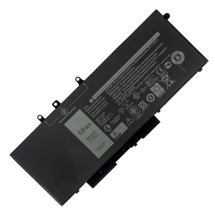 

Аккумуляторная батарея DV9NT для Dell Latitude 15 3520, E5480, 5480, Precision 3520, Precision 15 3520, 7.6V, 8500mAh, 68Wh, черный (773155), DV9NT