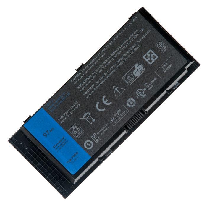 Аккумуляторная батарея FV993 для Dell Precision M4700, M4800, M6600, M6700, M6800, M4600, 11.1V, 8800mAh, 97Wh, черный (903449) - фото 1