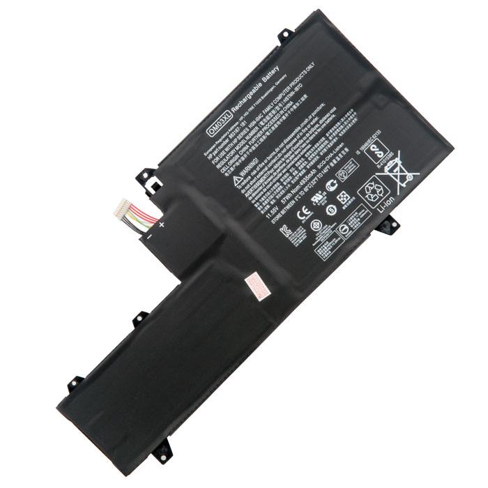 

Аккумуляторная батарея OM03XL для HP EliteBook 1030 G2 Type B, 11.6V, 4900mAh, 57Wh, черный (773160), OM03XL