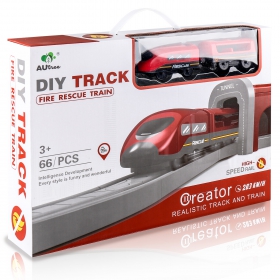 

Игровой набор Autree "Железная дорога: пожарная станция" , 0, звук, свет, разноцветный (C56974/A1422508W}), "Железная дорога: пожарная станция"