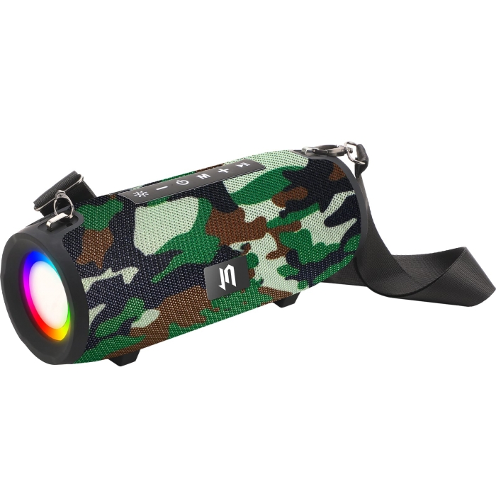 

Портативная акустика Jet.A PBS-190, 20 Вт, FM, AUX, USB, microSD, Bluetooth, подсветка, камуфляж (PBS-190 Camouflage), PBS-190