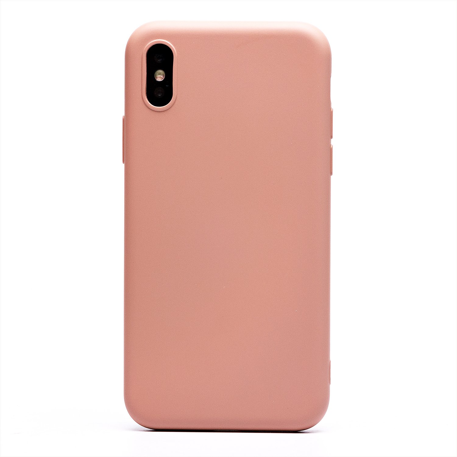 

Чехол-накладка Activ Full Original Design для смартфона Apple iPhone X/XS, силикон, песочно-розовый (208971)