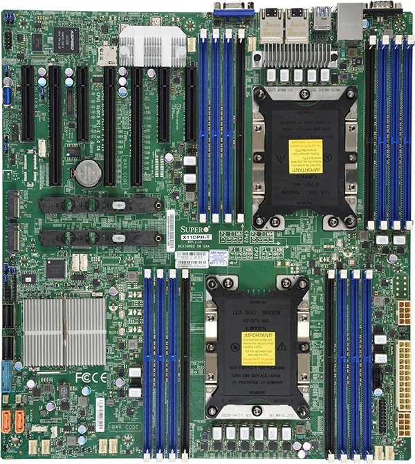Материнская плата Supermicro X11DPH-T