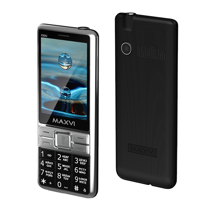 

Мобильный телефон MAXVI X900i, 2.8" 320x240 TFT, 32Mb RAM, 32Mb, BT, 1xCam, 2-Sim, 1800 мА⋅ч, micro-USB, черный, X900i