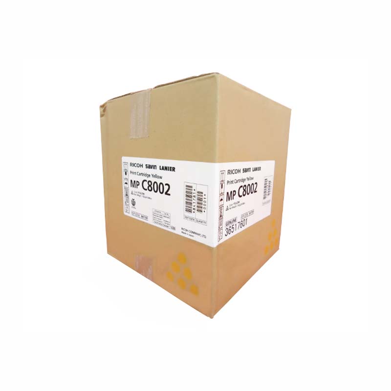 

Картридж лазерный Ricoh MP C8002/842148, желтый, 29000 страниц, оригинальный для Ricoh Aficio MP C6502SP / C8002SP, MP C8002
