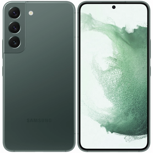 

Смартфон Samsung Galaxy S22, 6.1" 1080x2400 Dynamic AMOLED 2X, Samsung Exynos 2200, 8Gb RAM, 256Gb, 3G/4G/5G, NFC, Wi-Fi, BT, 3xCam, 2-Sim, 3700mAh, USB Type-C, Android 12, зеленый (SM-S901BZGGCAU), Galaxy S22