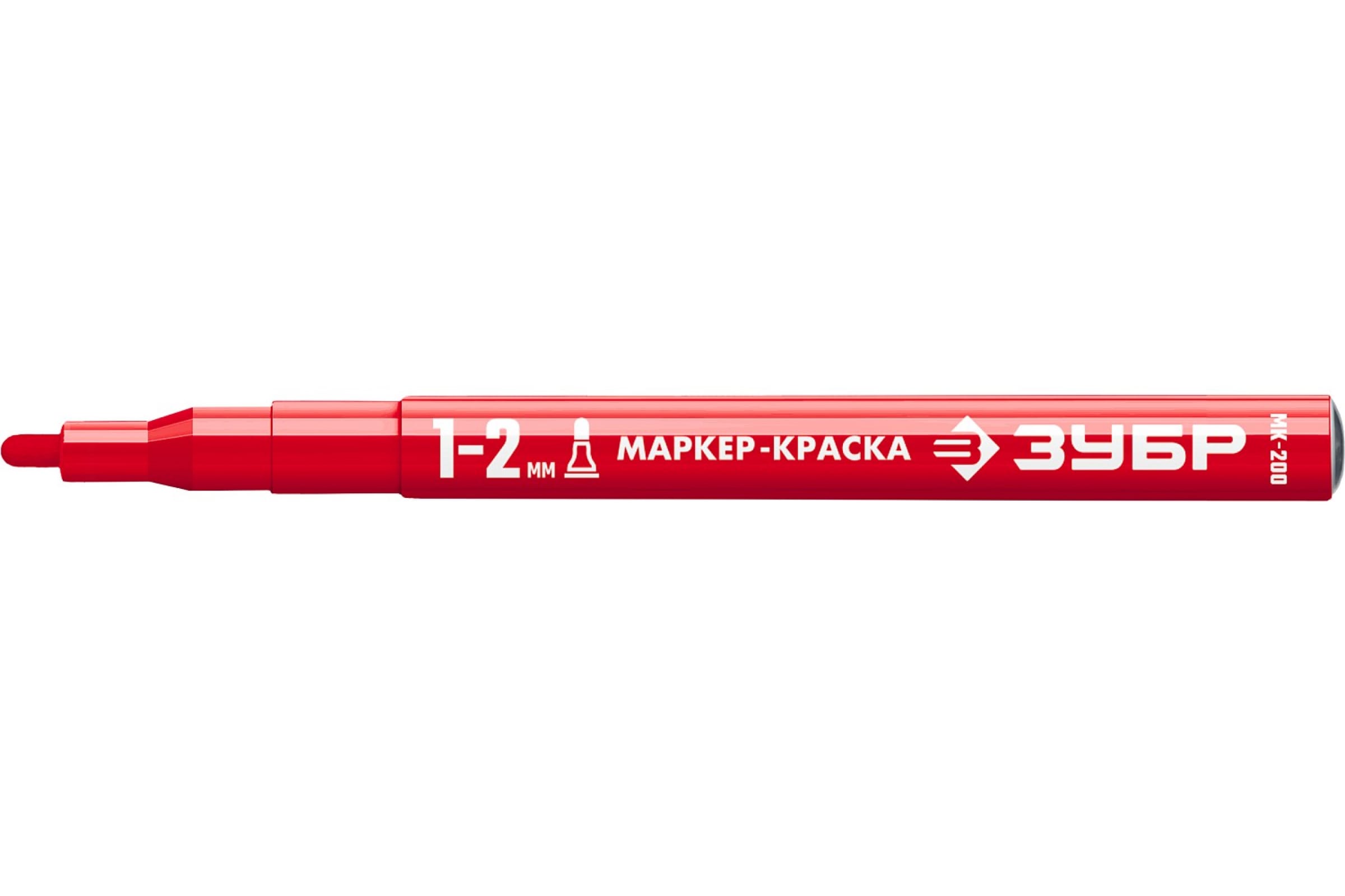 Маркер-краска Зубр Профессионал МК-200, красный