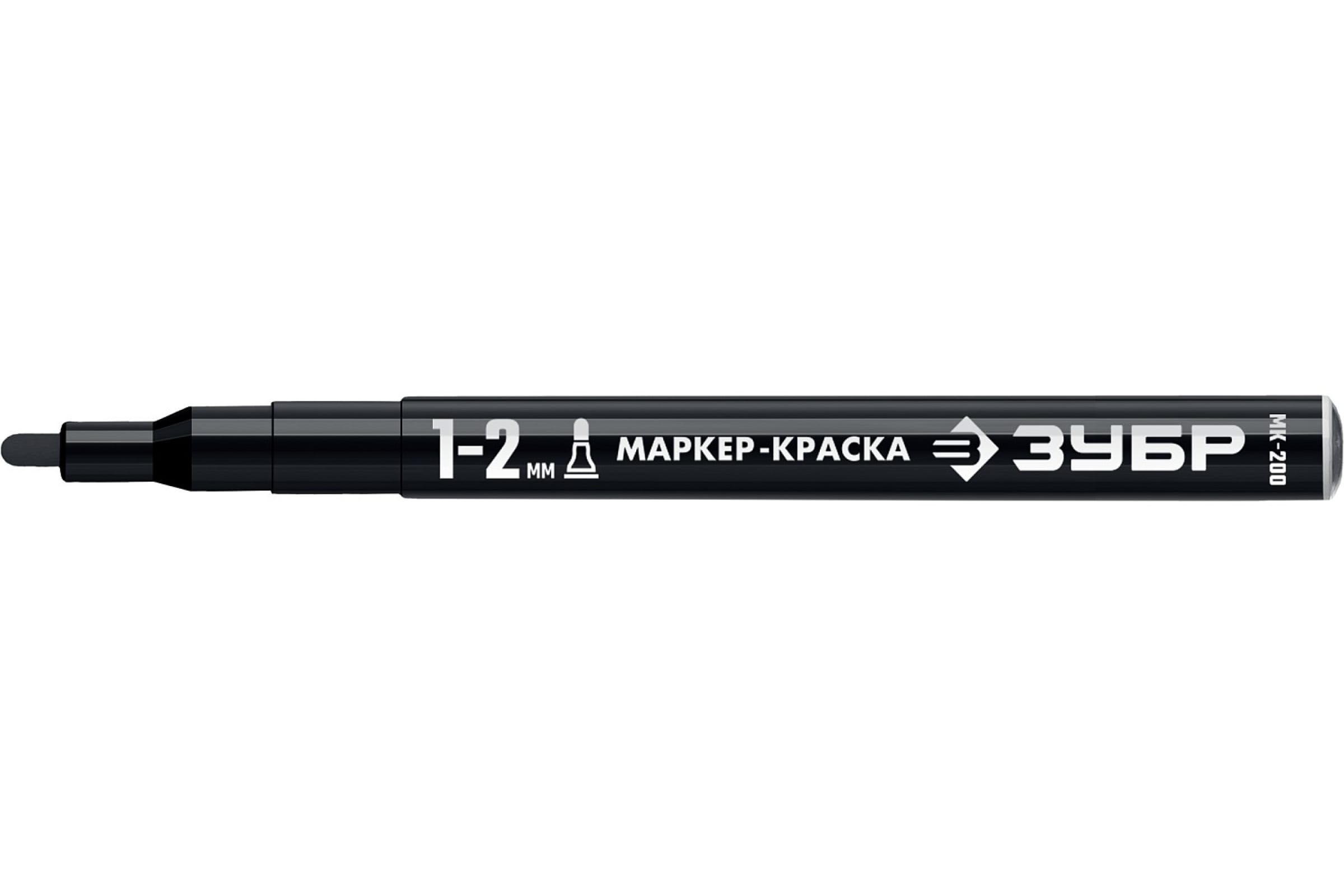 Маркер-краска Зубр Профессионал МК-200, черный