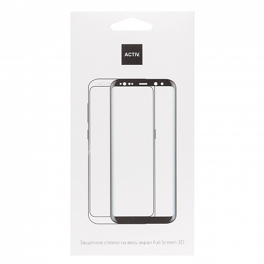 

Защитное стекло Activ Clean Line для экрана смартфона Xiaomi Poco C40, Full screen, ударопрочное, черная рамка, 3D (209181)