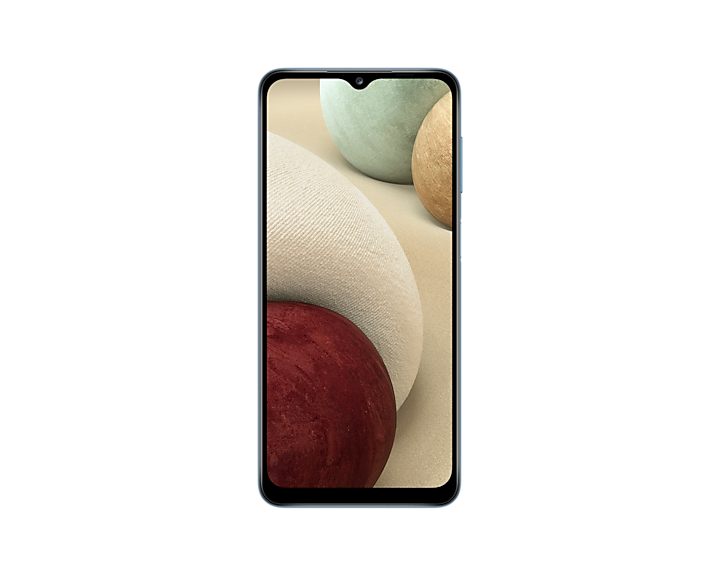 

Смартфон Samsung Galaxy A12 Nacho, 6.5" 1600x720 PLS, Samsung Exynos 850, 3Gb RAM, 32Gb, 3G/4G, NFC, Wi-Fi, BT, 4xCam, 2-Sim, 5000mAh, USB Type-C, Android 10, синий (SM-A127FZBUCAU), Galaxy A12 Nacho