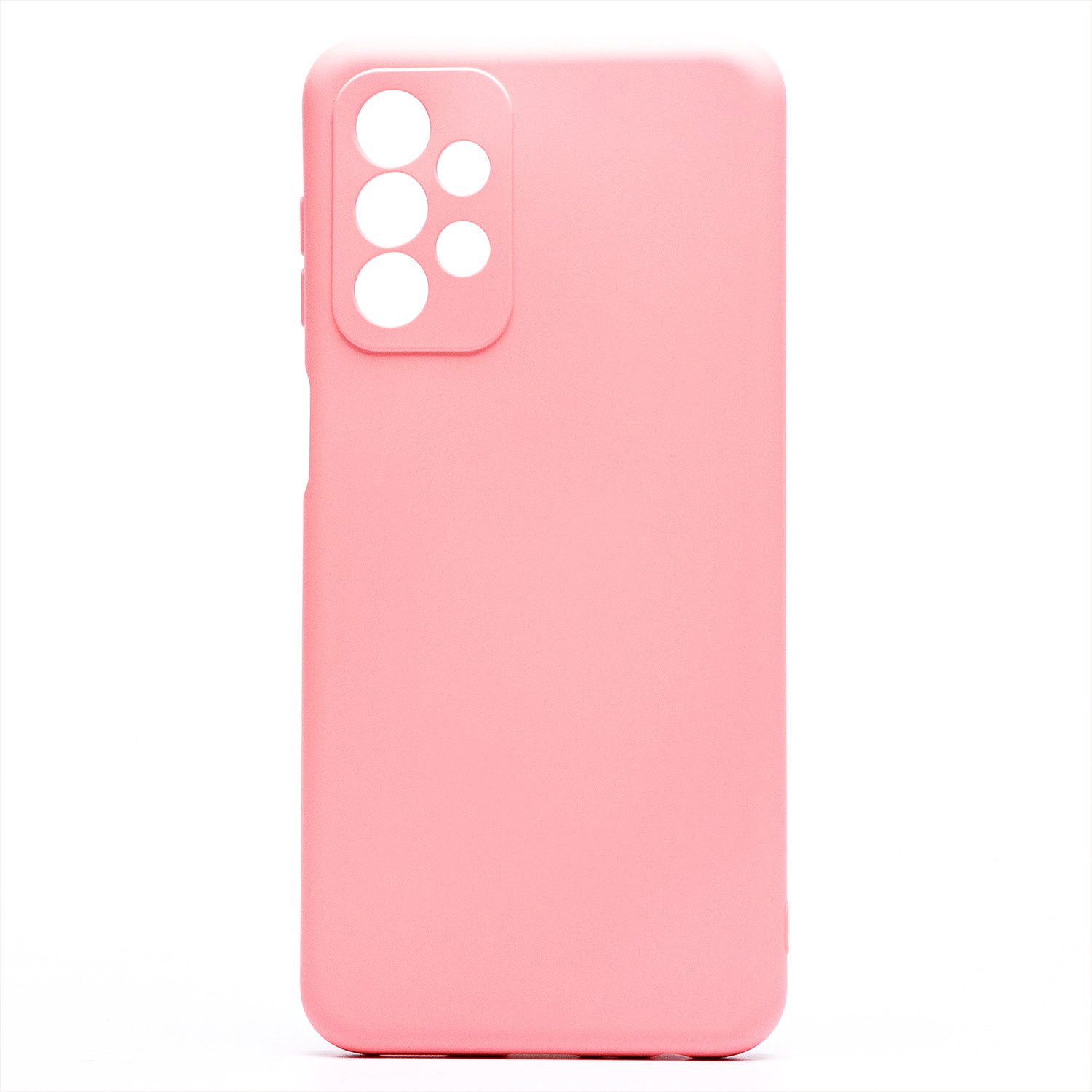

Чехол-накладка Activ Full Original Design для смартфона Samsung SM-A235 Galaxy A23 4G, силикон, светло-розовый (209010)