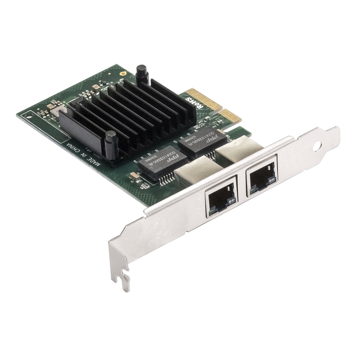 

Сетевая карта ExeGate EXE-I350-T2V2, 2xRJ-45, 1 Гб/с, PCI-Ex4, Retail (EX292506RUS), EXE-I350-T2V2