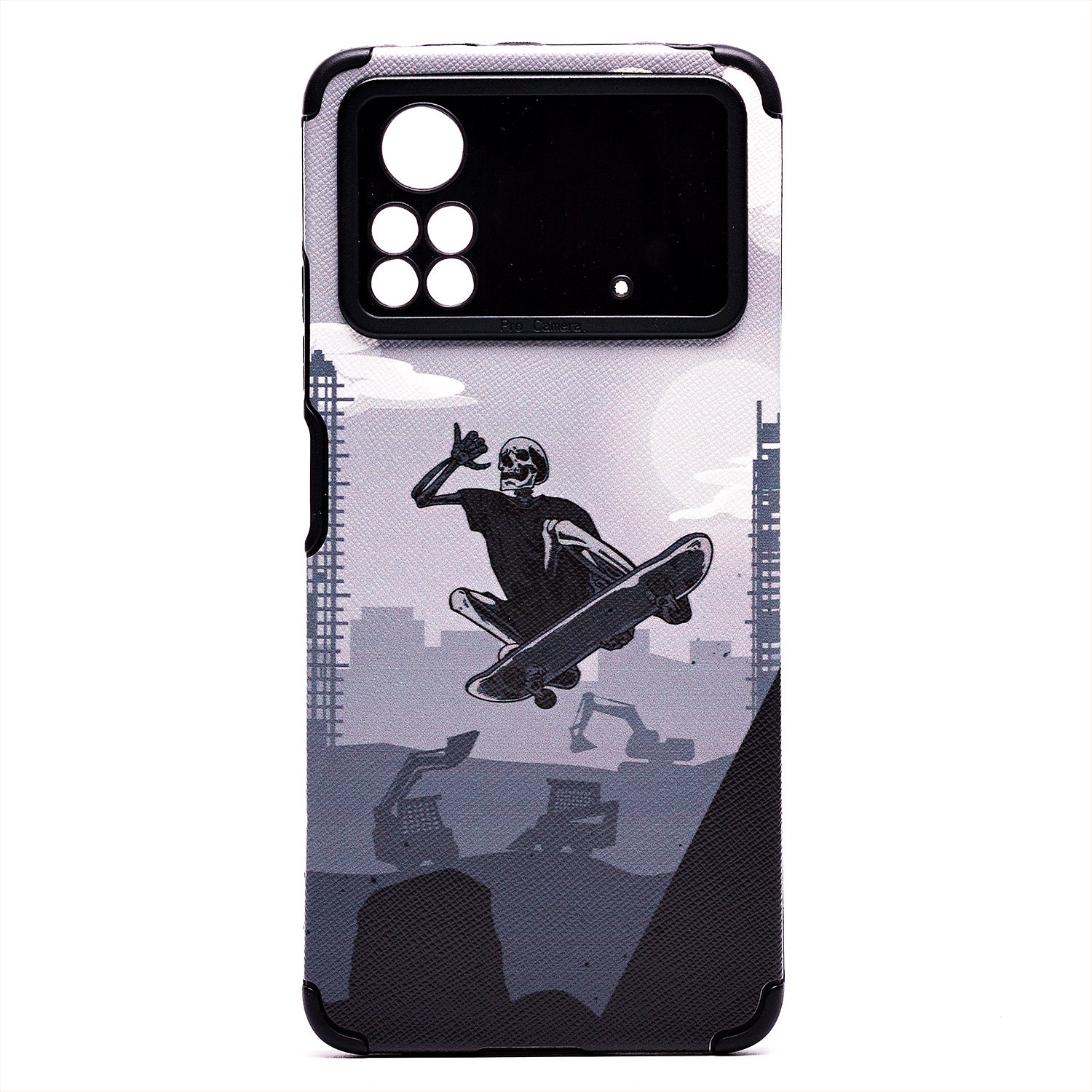 

Чехол-накладка SC310 для смартфона Xiaomi Poco X4 Pro 5G, силикон, цветной принт (209811)