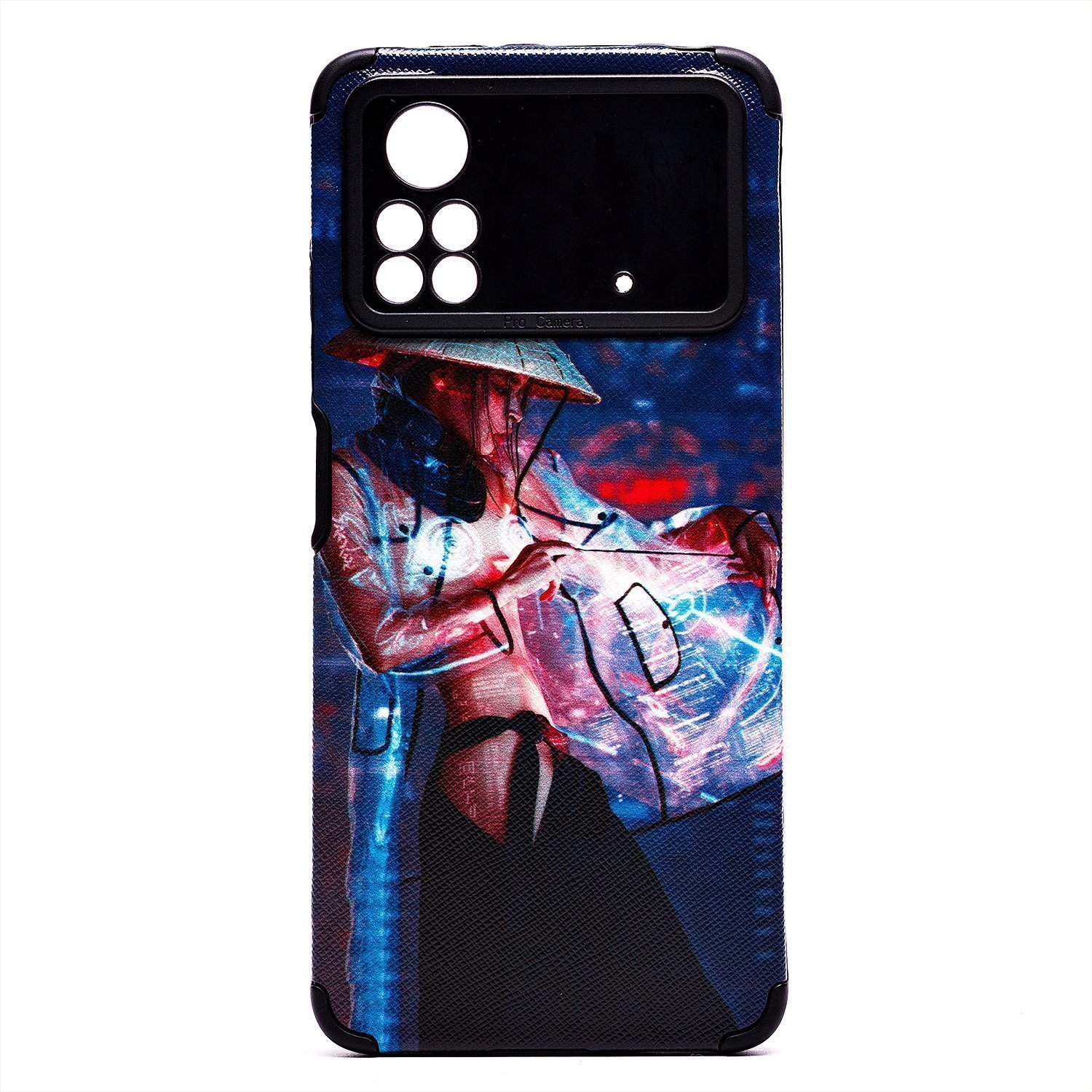 

Чехол-накладка SC310 для смартфона Xiaomi Poco X4 Pro 5G, силикон, цветной принт (209817)