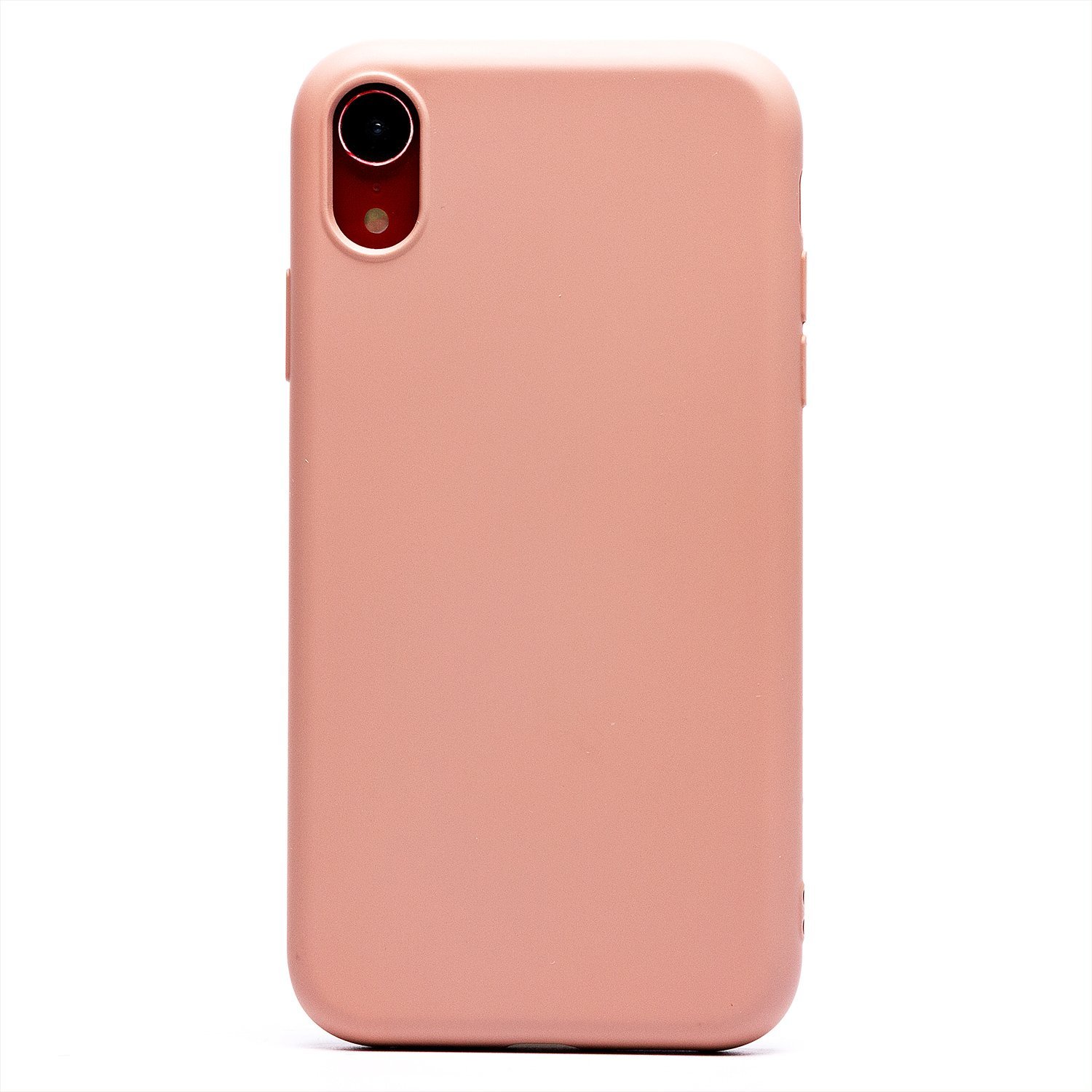 

Чехол-накладка Activ Full Original Design для смартфона Apple iPhone XR, силикон, песочно-розовый (208974)