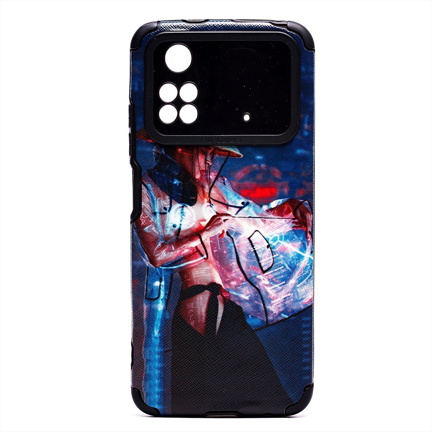 

Чехол-накладка SC310 для смартфона Xiaomi Poco M4 Pro 4G, силикон, цветной принт (209826)