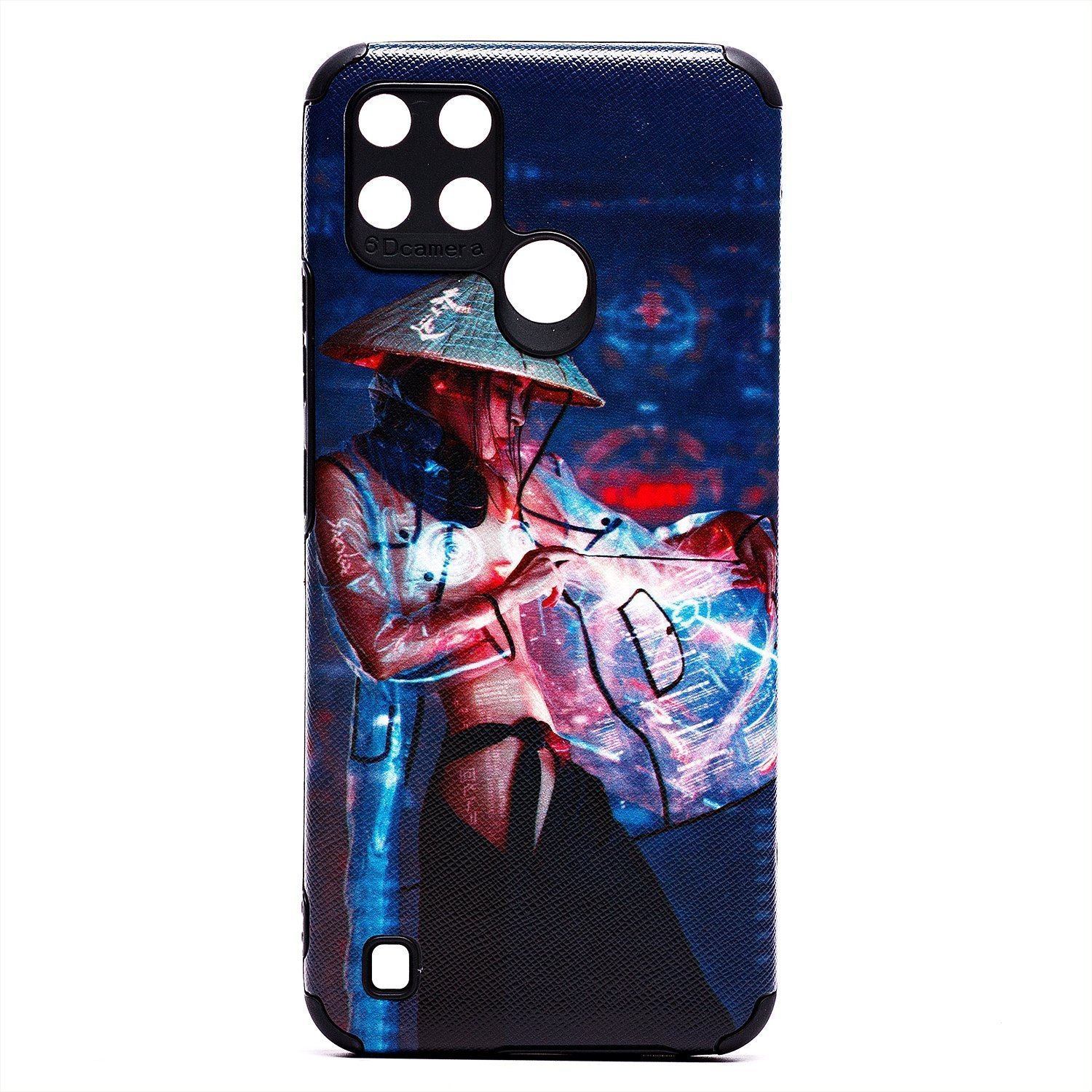 

Чехол-накладка SC310 для смартфона Realme C21Y, силикон, цветной принт (209619)
