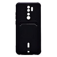 

Чехол-накладка Activ SC304 для смартфона Redmi Xiaomi Redmi Note 8 Pro, пластик, силикон, искусственная кожа, черный (208788)