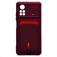 

Чехол-накладка Activ SC304 для смартфона Redmi Xiaomi Redmi Note 11 Pro 4G Global/Redmi Note 11 Pro 5G Global, пластик, силикон, бордовый (208804)