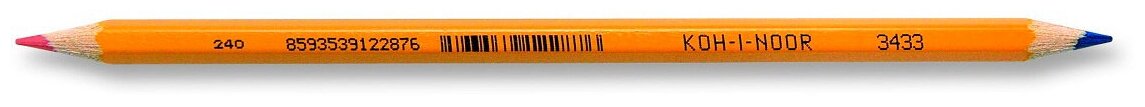 

Набор цветных карандашей KOH-I-NOOR, шестигранные, 1шт., заточенные (3433), нет данных