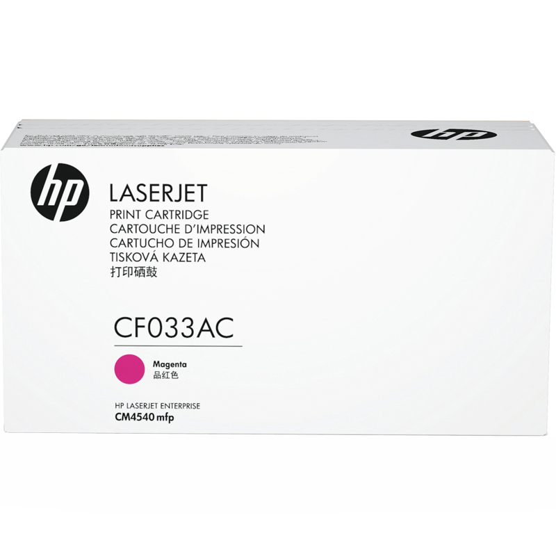 

Картридж лазерный HP 646A/CF033AC, пурпурный, 12500 страниц, оригинальный для HP CM4540, техническая упаковка, 646A