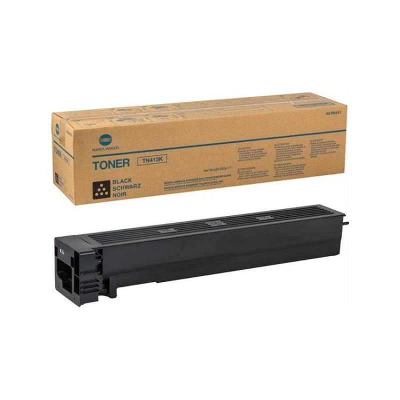 

Картридж лазерный Konica Minolta TN-413K/A0TM151, черный, 45000 страниц, оригинальный для Konica Minolta bizhub C452, TN-413K
