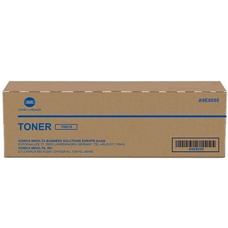 

Картридж лазерный Konica Minolta TN-515/A9E8050, черный, 24400 страниц, оригинальный для Konica Minolta bizhub 458/558, TN-515