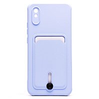 Чехол-накладка Activ SC304 для смартфона Redmi Xiaomi Redmi 9A/Redmi 9i, пластик/силикон, светло-голубой