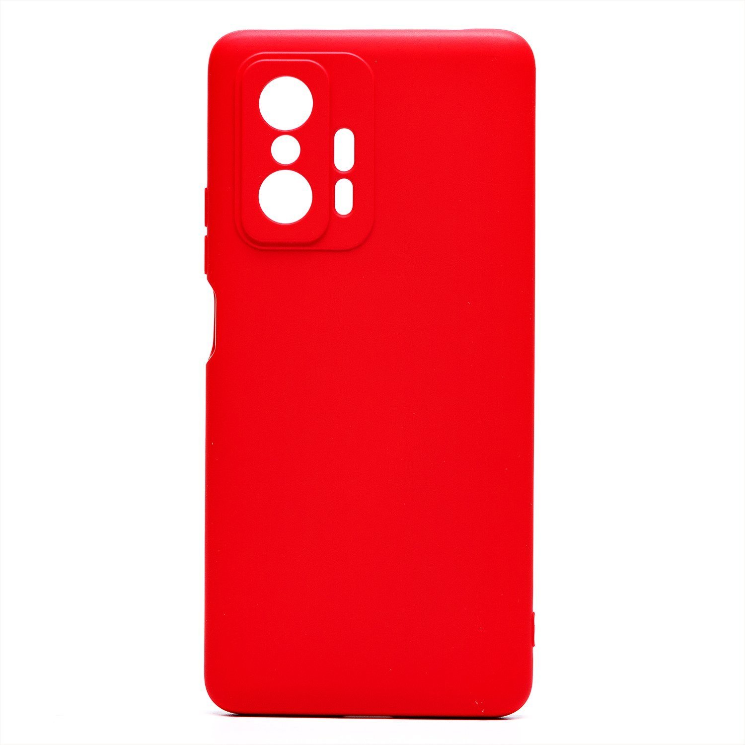 

Чехол-накладка Activ Full Original Design для смартфона Xiaomi 11T/11T Pro, силикон, красный (209033)