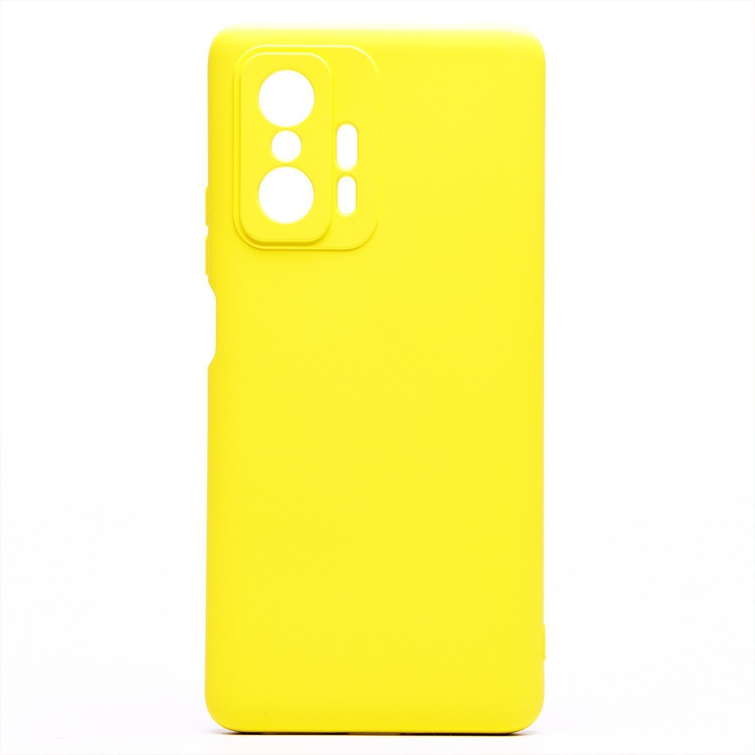

Чехол-накладка Activ Full Original Design для смартфона Xiaomi 11T/11T Pro, силикон, желтый (209034)