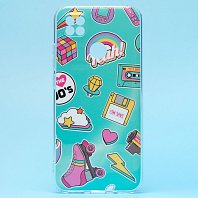 

Чехол-накладка Activ PC069 для смартфона Redmi Xiaomi Redmi 10A, пластик, силикон, мятный (211478)