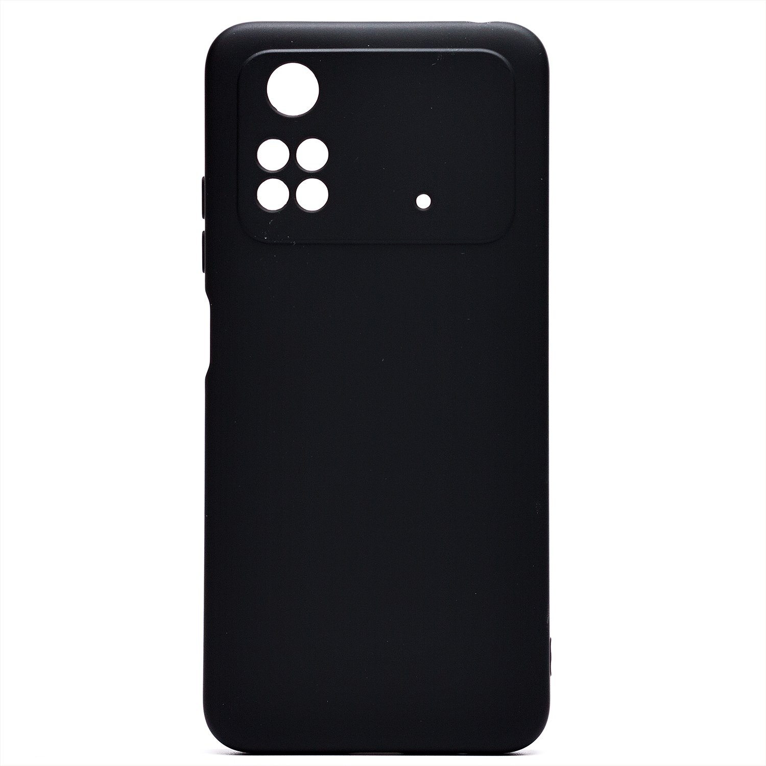 Чехол-накладка Activ Full Original Design для смартфона Xiaomi Poco M4 Pro 4G, силикон, черный (209838)