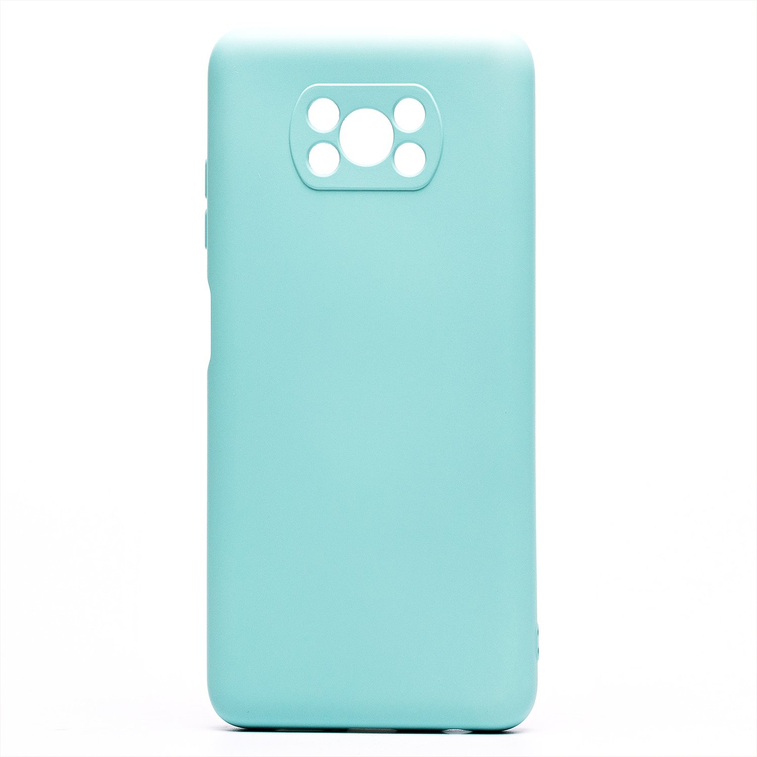 

Чехол-накладка Activ Full Original Design для смартфона Xiaomi Poco X3/Poco X3 Pro, силикон, мятный (209079)