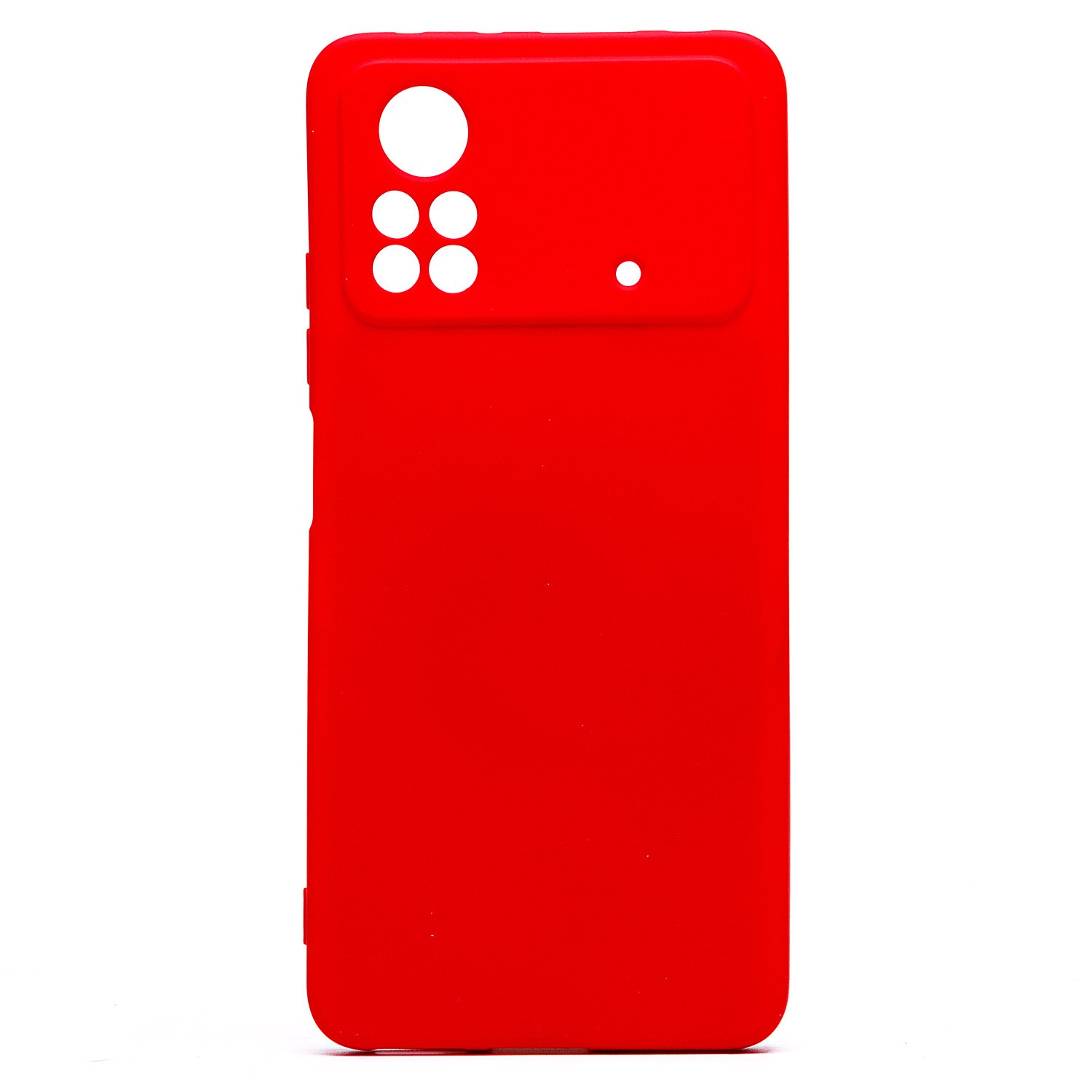 

Чехол-накладка Activ Full Original Design для смартфона Xiaomi Poco X4 Pro 5G, силикон, красный (209860)