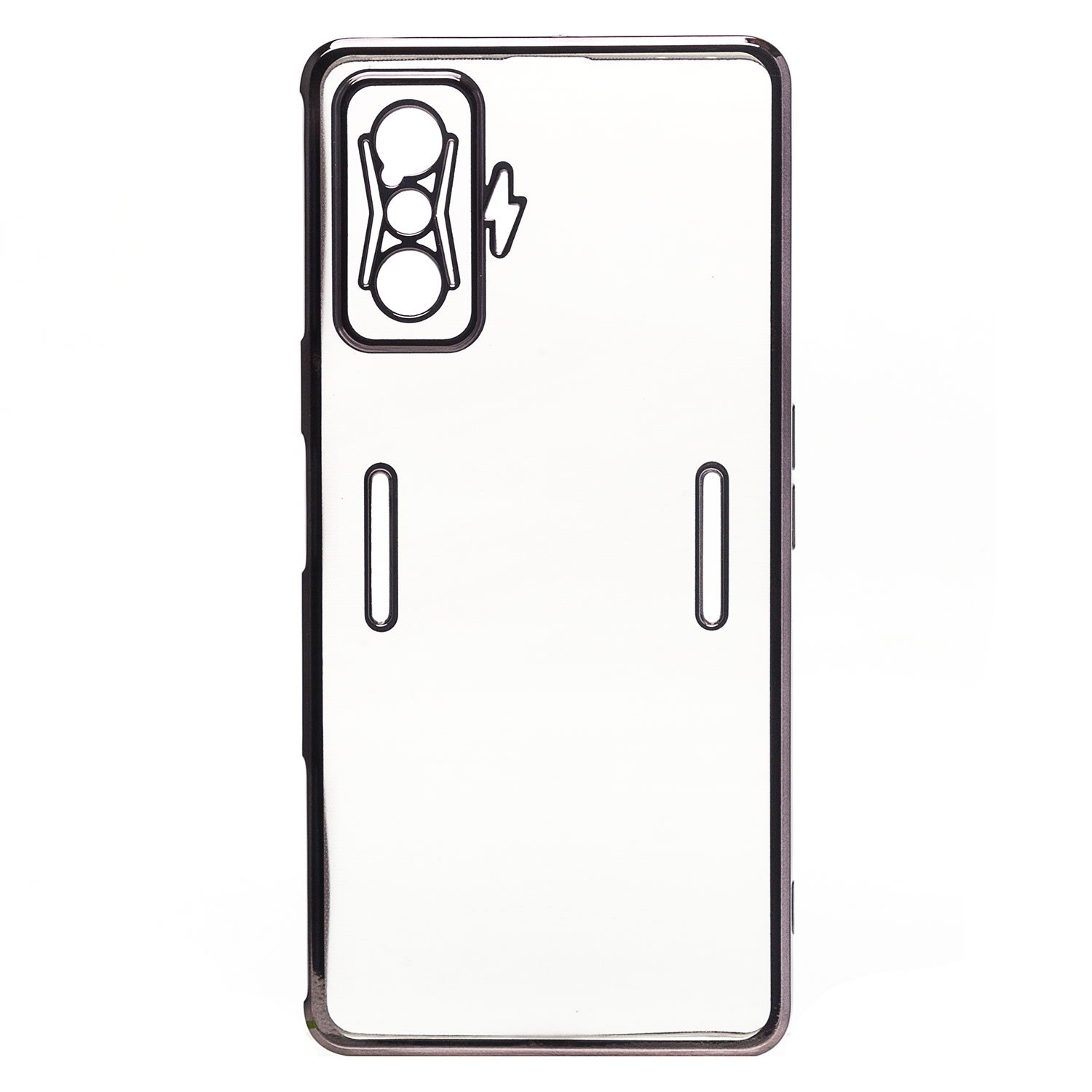 

Чехол-накладка Activ Pilot для смартфона Xiaomi Poco F4 GT, прозрачный, с черной рамкой (207304)