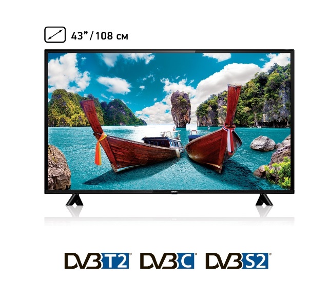 

Телевизор 43" BBK 43LEM-1058/FTS2C (B), 1920x1080, HDMIx3, USBx2, черный (43LEM-1058/FTS2C (B)), 43LEM-1058/FTS2C (B)